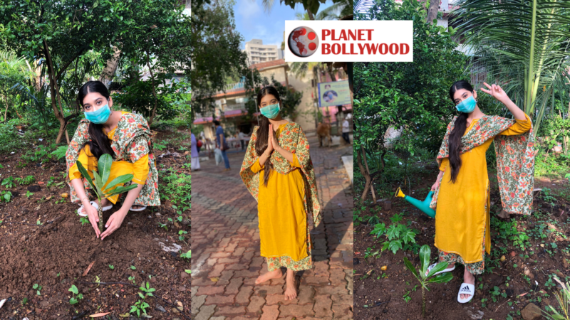 Dadasaheb Phalke Award Winner and Seetimarr actress Digangana Suryavanshi takes up the 'Green India Challenge'