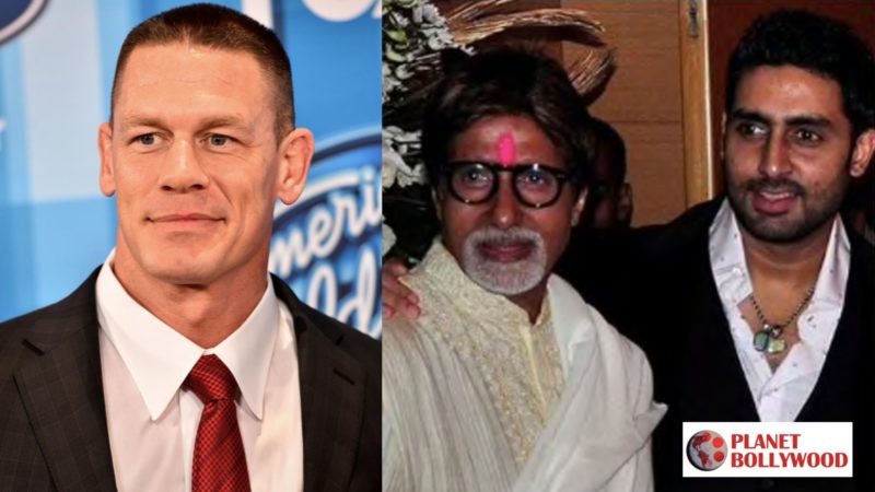 John cena amitabh abhishek bachchan planet bollywood