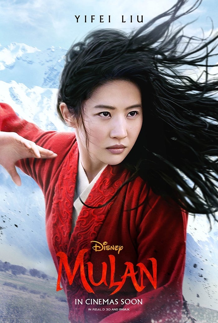 Yifei Liu - Mulan Poster - Planet Bollywood