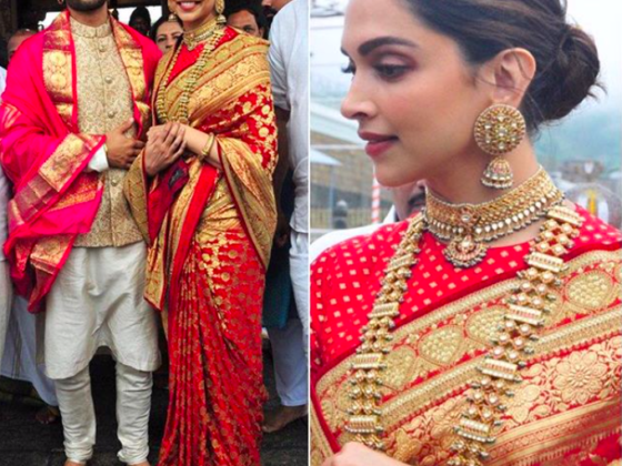 Deepika Padukone and Ranveer Singh Looks Royal in Sabyasachi Exclusive Collection - DeepVeer