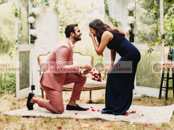 Ankur Rathee took to Instagram to share that he was engaged to his girlfriend Anuja Joshi. He also shared a picture of the proposal.