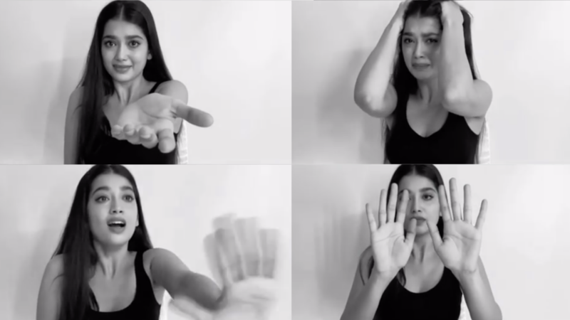 Digangana Suryavanshi as she releases a short film for mental health awareness - rima mishra- media tribe- planet-bollywood