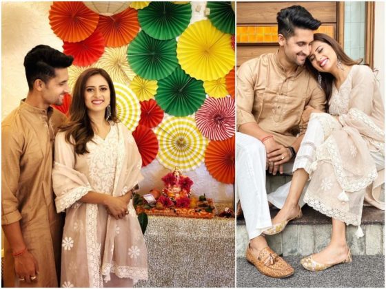 TV host Ravi Dubey and his actress wife Sargun Mehta