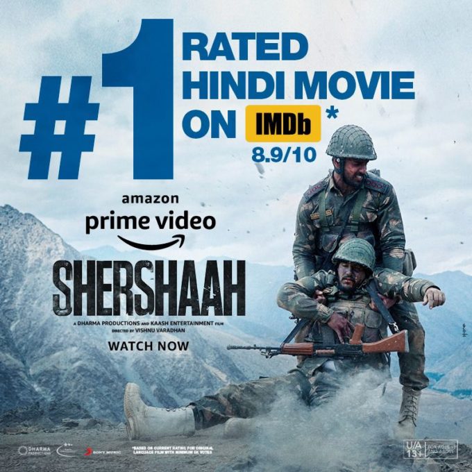 Amazon Original Movie Shershaah the most popular Amazon Original Movie Shershaah the most popular
