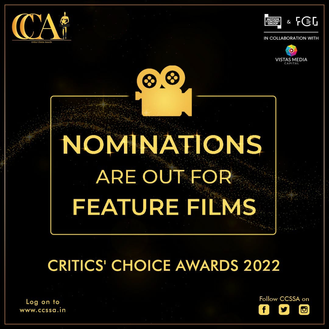 The Most Awaited List Of Critics’ Choice Awards 2022 For The Nominees ...